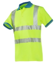 HZ - Interventiepolo geel 3XL + SToL Hulpverlener-Ambulancier